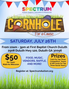 Spectrum Austism Cornhold For A Cause