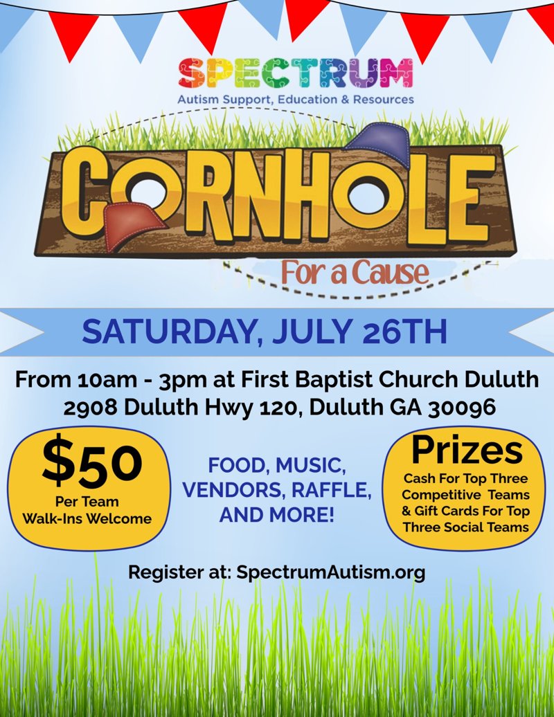 Spectrum Austism Cornhold For A Cause