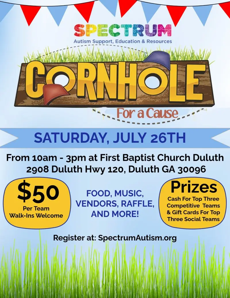 Spectrum Austism Cornhold For A Cause