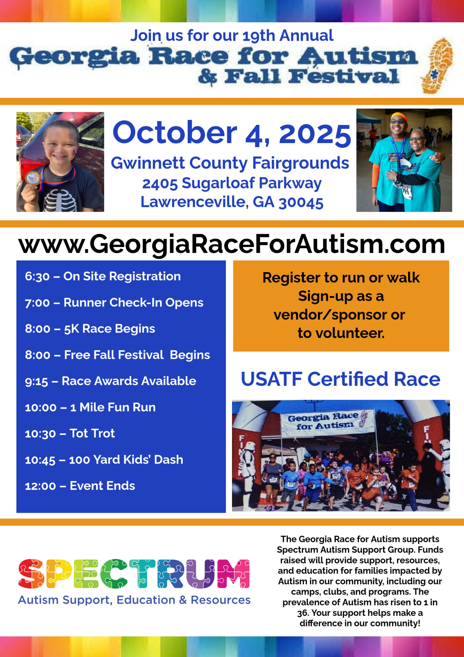 Georgia Race For Autism Ad